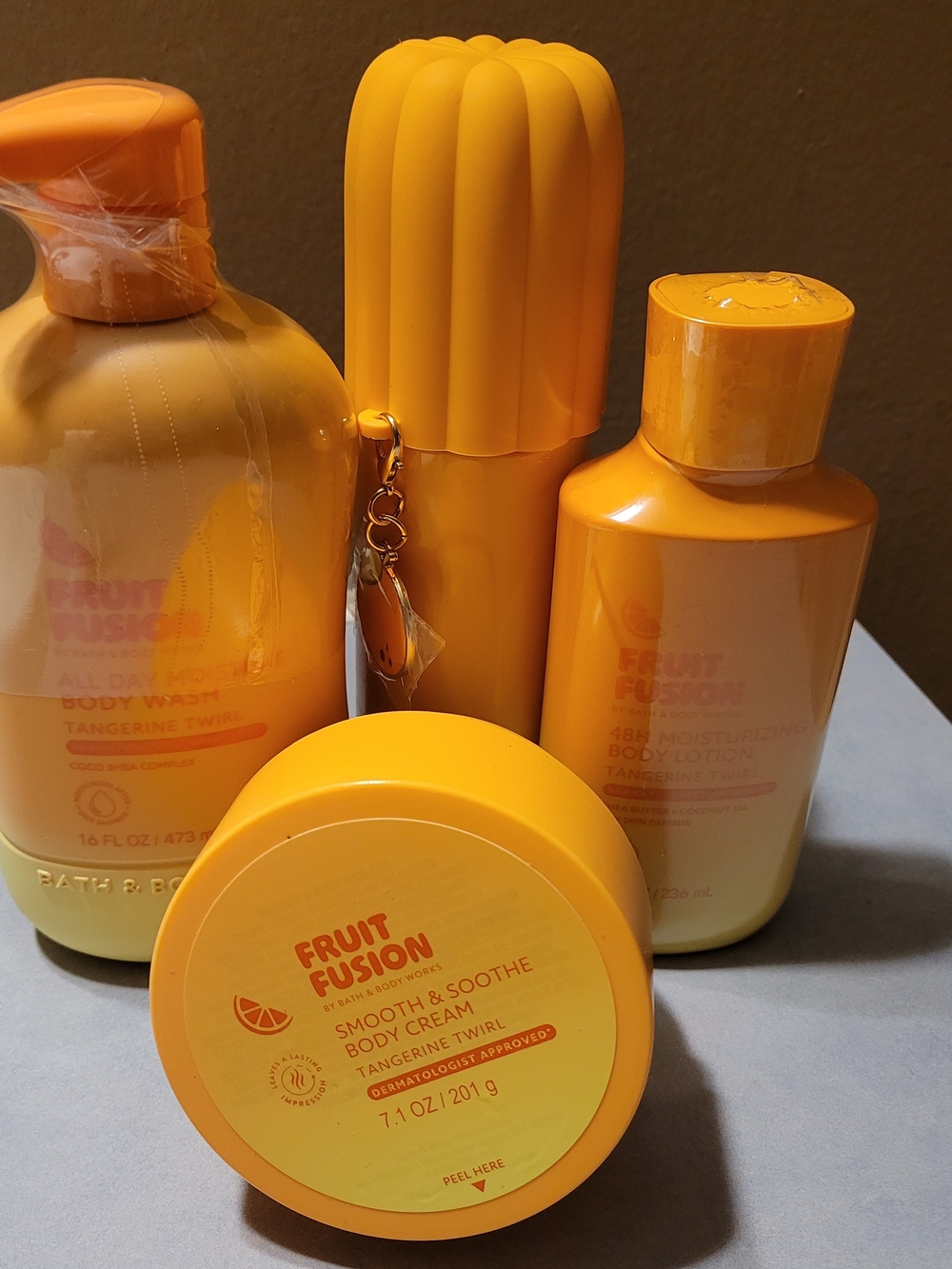 Bath & Body Works Fruit Fusion Tangerine Twirl Set